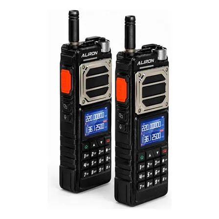 Imagem do Radio Amador Portatil Uv25m 999 Canais 2000mah 10w 5 10 Km 2 Radio Comunicador Busca De Frequencia Automatica Uhf Vhf 127 220v