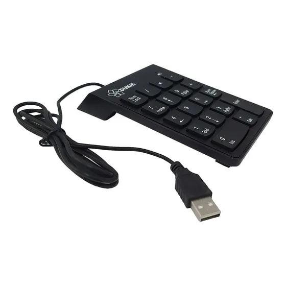 Imagem do Mini Teclado Usb Numerico Com Fio Dukie Dk 91