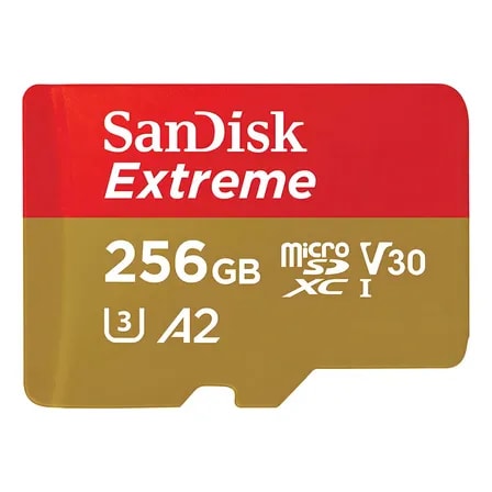 Imagem do Sandisk Cartao Memoria Micro Sd 256gb Microsd Extreme 190mbs