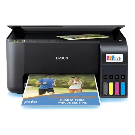 Imagem do Impressora Multifuncional Epson Ecotank L3250 Wifi Bivolt Preto