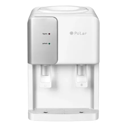 Imagem do Bebedouro Eletronico Polar Branco Agua Natural E Gelada Cor Branco 220v