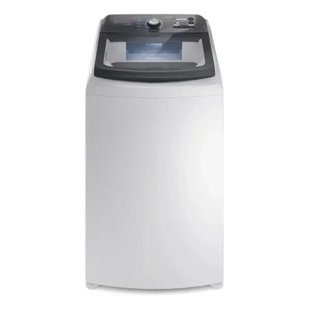 Imagem do Maquina De Lavar Electrolux 14 5kg Efficient Branca Com Cesto Inox E Jet Clean Lee15 220v Branco