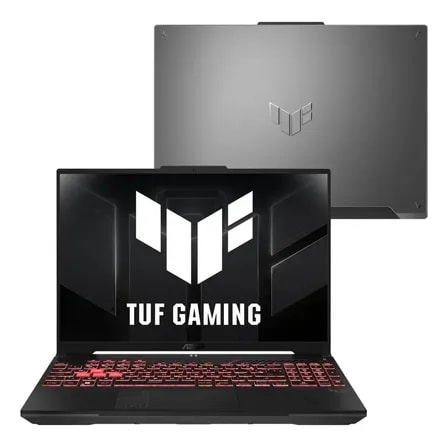 Imagem do Notebook Asus Tuf Gamer A16 Fa607nuq Rtx 4050 Ryzen 7 16gb Ram 512gb Ssd Linux 16 Lcd Led 144hz Ips Rl167 Mecha Gray