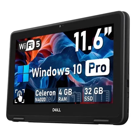 Imagem do Dell Chromebook 3100 Celeron N4020 4gb Ram 32gb Ssd Tatil Hd Preto