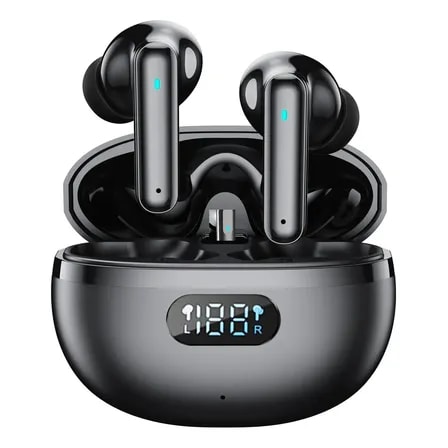 Imagem do Fone De Ouvido Jskj A17plus In Ear Tws Sem Fio Com Bluetooth E Microfone Preto