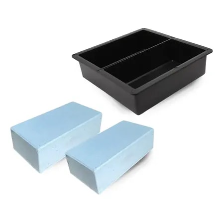 Imagem do Forma Tijolinho Paver 20x10x6 Dupla Intertravada 5 Unidades