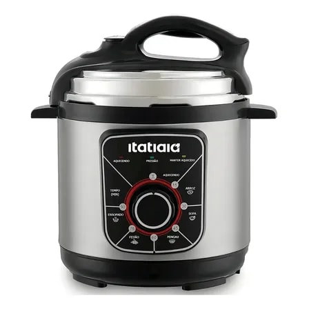 Imagem do Panela Eletrica Pressao Itatiaia 5l Essencial 900w Cor Inox 127v