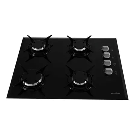 Imagem do Cooktop 4 Bocas A Gas Bct4p Preto Britania 127 220v