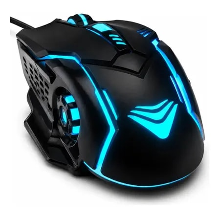 Imagem do Mouse Gamer Darkmaster Rgb 2400 Dpi 6 Botoes Cabo Usb 1 5m Preto