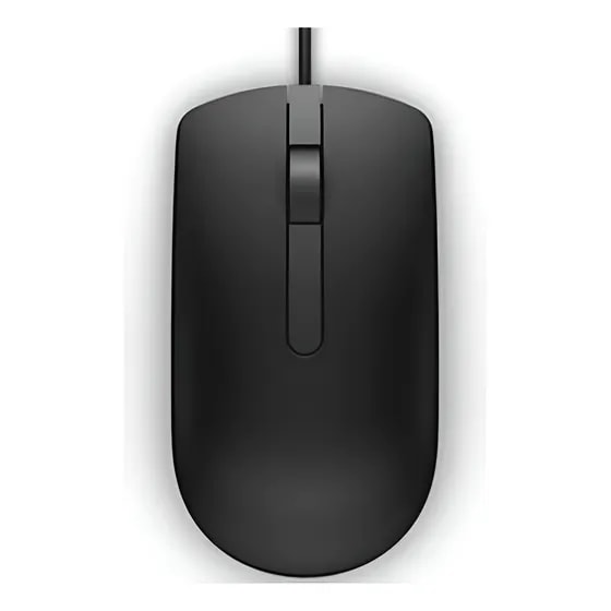 Imagem do Mouse Dell Ms116 Preto