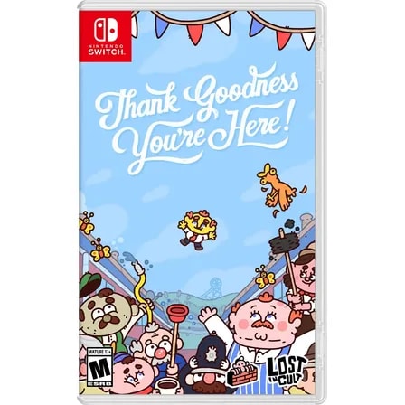 Imagem do Jogo Thank Goodness You Re Here Switch Midia Fisica
