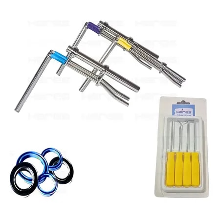 Imagem do Kit De Alicates Gaxetas 30 55 55 90 90 160 Mm 5 Itens