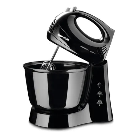 Imagem do Batedeira Pratica Mondial 400w B 44 B Preto 127v