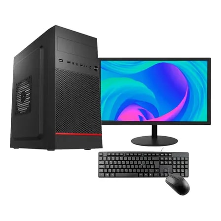 Imagem do Computador Pc Completo I3 8gb Hd 500gb Wi Fi C Webcam 500 Gb 8 Gb Intel Graphics