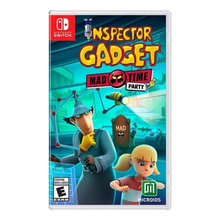 Imagem do Jogo Inspector Gadget Mad Time Party Switch Midia Fisica