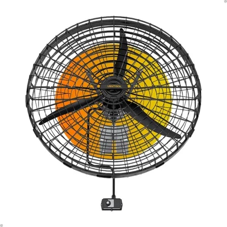 Imagem do Ventilador De Parede Industrial Ventisol Vp1m2 De 1 Metro Preto 1 M 60 220v Pas Em Nylon Injetado Com Reforco De Fibra De Vidro 3