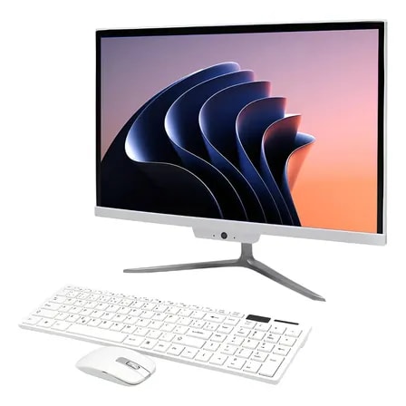 Imagem do Computador Pc All In One Intel Core I7 8gb Ssd 240gb Mon 21 Branco 127 220v