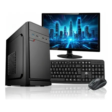 Imagem do Pc Completo Slim I3 4 Ger 8gb Ssd 240gb Mon 19 240 Gb 8 Gb Intel