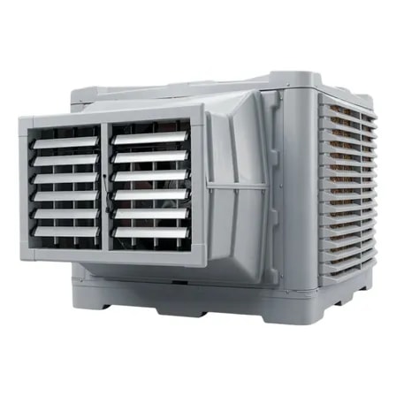 Imagem do Climatizador Evaporativo Industrial 20 000m3 H 220v Lateral Branco 220v