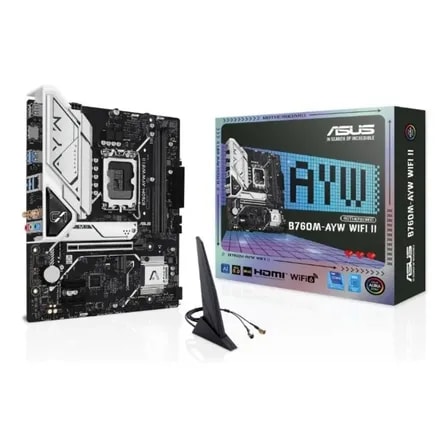Imagem do Placa Mae Asus B760m Ayw Wi Fi Ii Intel Lga 1700 Ddr5 Matx Preto
