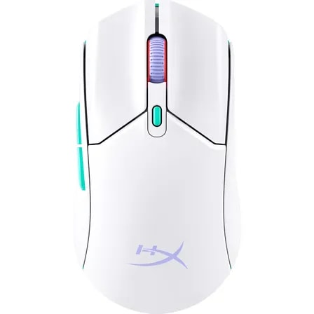 Imagem do Mouse Gamer Hyperx Pulsefire Haste 2 Core Sem Fio Optico Leve E Com Bateria De Longa Duracao