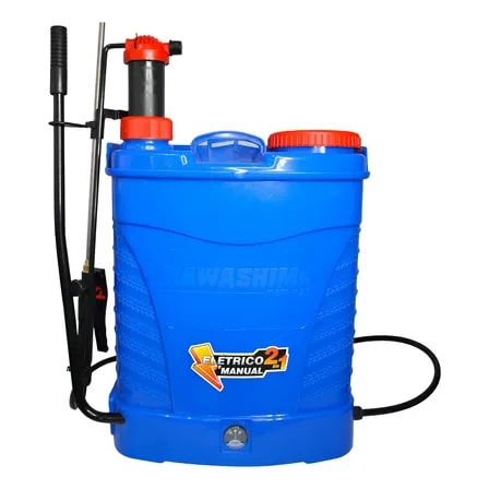 Imagem do Pulverizador Mochila Kawashima 2 Em 1 Bateria E Manual 20l Azul