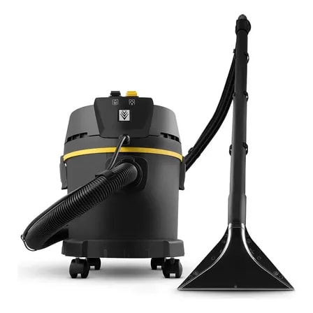 Imagem do Limpadora Extratora De Estofados Karcher Se 4 Black 1 600w Tanque De 15l 5 Em 1 Preto 127v