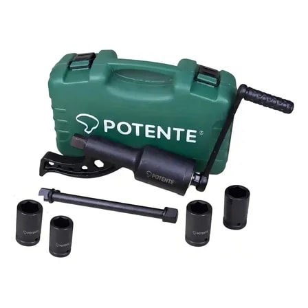 Imagem do Desforcimetro Torqueador Maleta Com 4 Soquetes Potente Pretomec07pi2 Preto