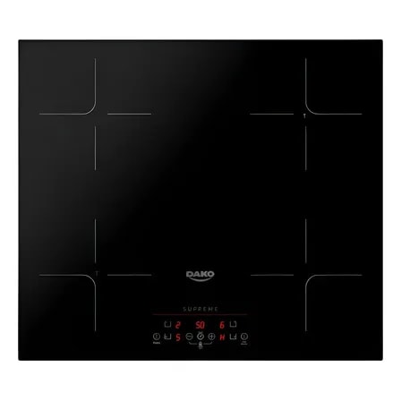 Imagem do Cooktop De Inducao Dako Supreme 4 Bocas 220v Preto Preto
