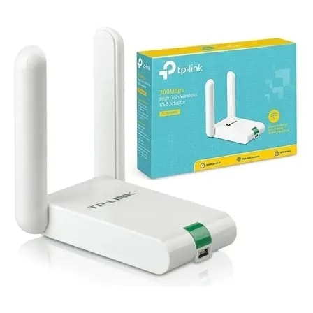 Imagem do Adaptador Usb Wifi Tplink Tlwn822n 300mbps 2 Antenas