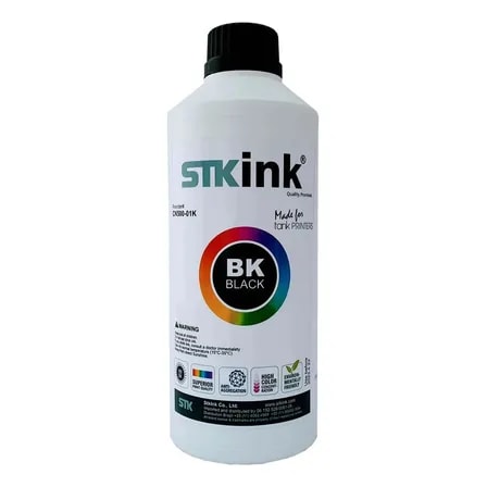 Imagem do Tinta Stk Refil 500ml Para Brother Dcp T420 T430w Bt5001 Tinta K Preto