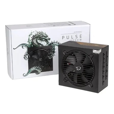 Imagem do Fonte Duex Pulse Pro 1000w Modular Atx 3 1 Pci E 5 1 Cybenetics Gold 87 Preto