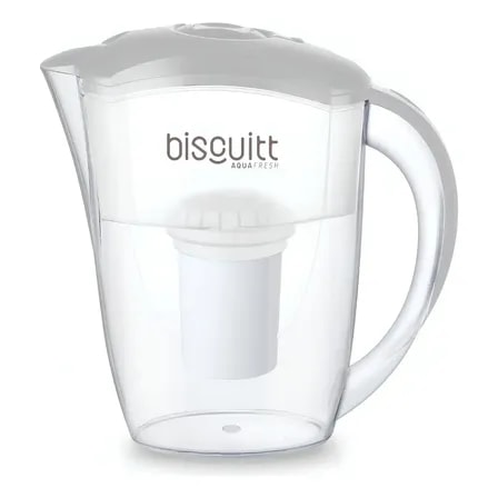 Imagem do Jarra Purificador De Agua Filtro Portatil Aquafresh Biscuitt Cor Transparente