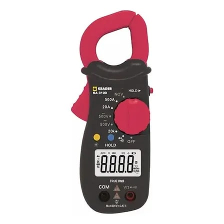Imagem do Alicate Amperimetro Data Hold Cat Ii 600v Et 3100 Ka3100