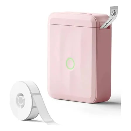 Imagem do Impressora Etiqueta Niimbot D110 Bluetooth Termica 1 Rolo Et Rosa Claro 127 220v