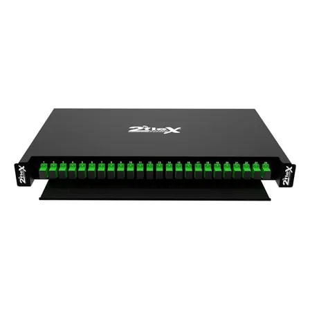 Imagem do Dio Distribuidor Interno Optico 24fo Sc Apc Completo