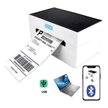 Imagem do Impressora Termica Para Todos Ecomerces Para Envios E Colet Branco 127 220v