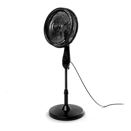 Imagem do Ventilador De Coluna Britania Bvc31a 30cm 6 Pas 75w 30 Cm Preto 127v Cinza Plastico