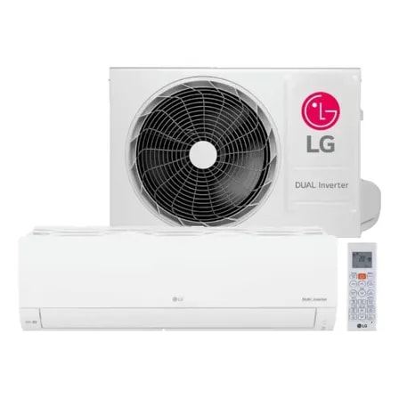 Imagem do Ar Condicionado Dual Inverter Lg Compact Ai 9000 Btus Frio Branco 220v