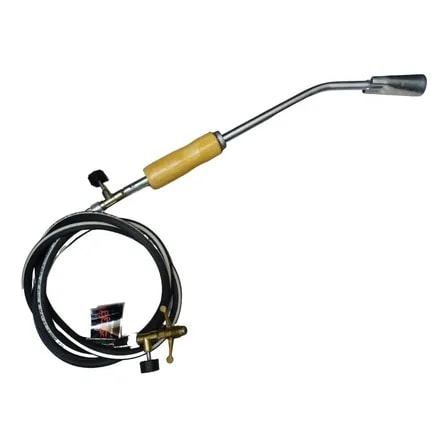 Imagem do Macarico Lanca Chamas A Gas Botijao 13kg Com 2 Registros