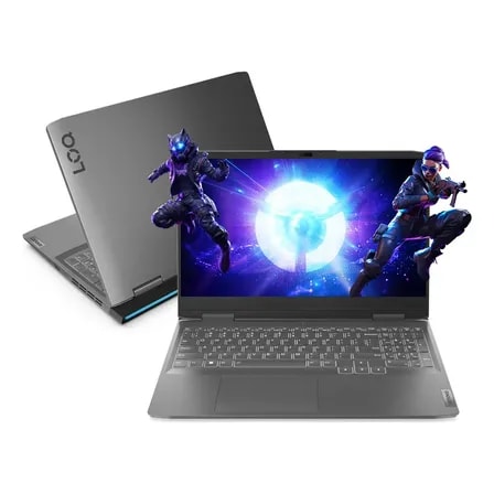 Imagem do Notebook Gamer Lenovo Loq 15irx9 Intel Core I5 13450hx 16gb 512gb Ssd Rtx 3050 Windows 11 83kh0006br Luna Grey