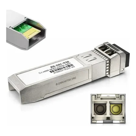 Imagem do Transceptor Gbic Sfp Sr 10gbps 850nm Lc Duplex 10gbase Sr