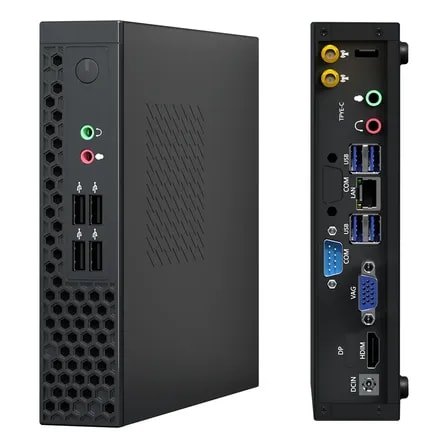 Imagem do Mini Pc Intel I5 I3 8gb Ddr4 256gb Ssd Con Win10 Multiuso 127 220v