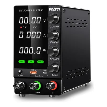 Imagem do Fonte Bancada Digital Ajustavel 30v 10a 300w Ocp Sps C3010s Preta