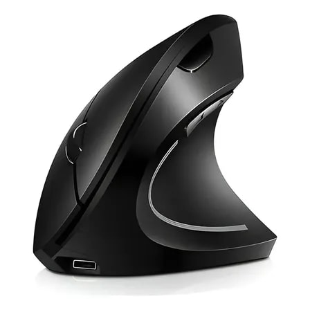 Imagem do Mouse Sem Fio Bluetooth Recarregavel Gamer Preto