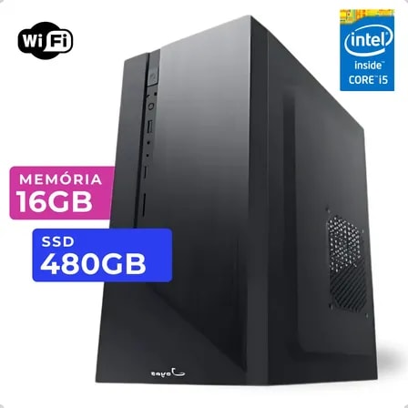 Imagem do Computador Barato Completo Intel Core I5 16gb Ssd 480gb 16 Gb