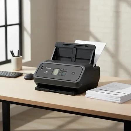 Imagem do Scanner De Mesa Canon Dr C340 Imageformula Preto