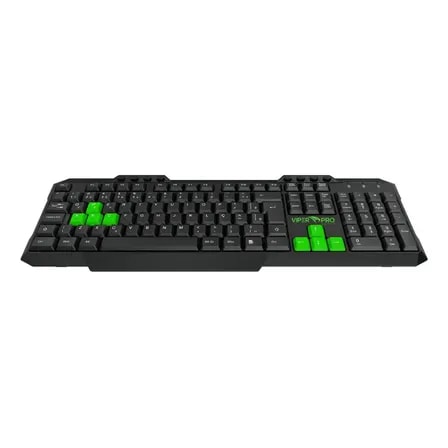 Imagem do Teclado Gamer Viper Pro Python Membrana Abnt2 Usb Preto