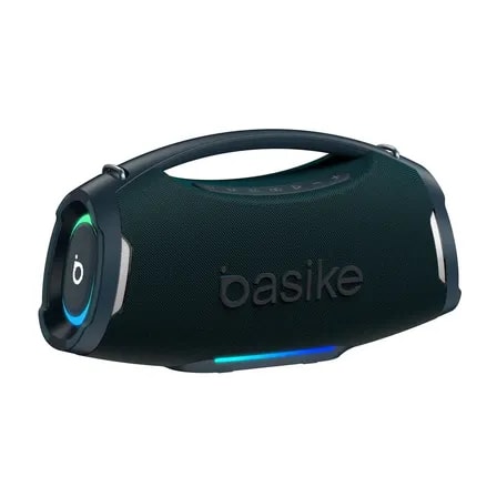 Imagem do Caixa De Som Basike Bluetooth Portatil 200w Com Subwoofer E Ipx6 Azul Marinho
