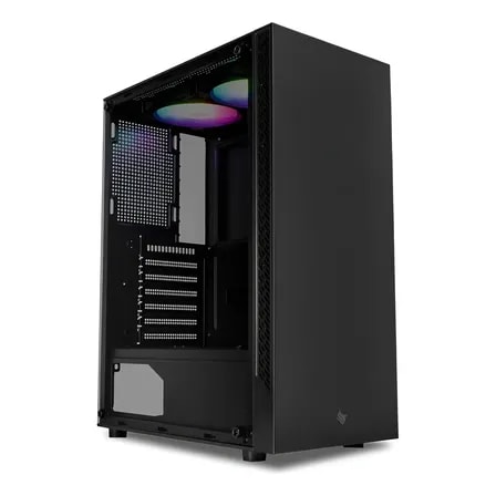 Imagem do Gabinete Gamer Pichau Hx310 Mid T Lateral De Vidro C 2 Fans